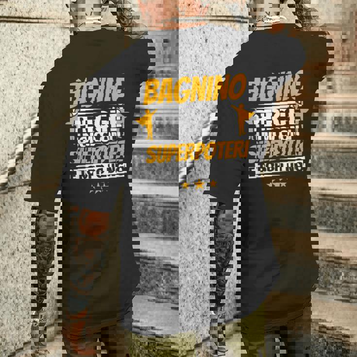 Bagnino Regali Divertenti T-shirt da uomo con stampa posteriore Regalos para él