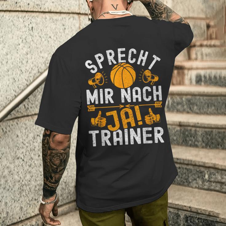 Basketball Team S T-Shirt mit Rückendruck Geschenke für Ihn