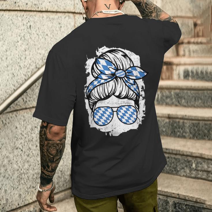 Bavarian Colours Boarian Madl T-Shirt mit Rückendruck Geschenke für Ihn