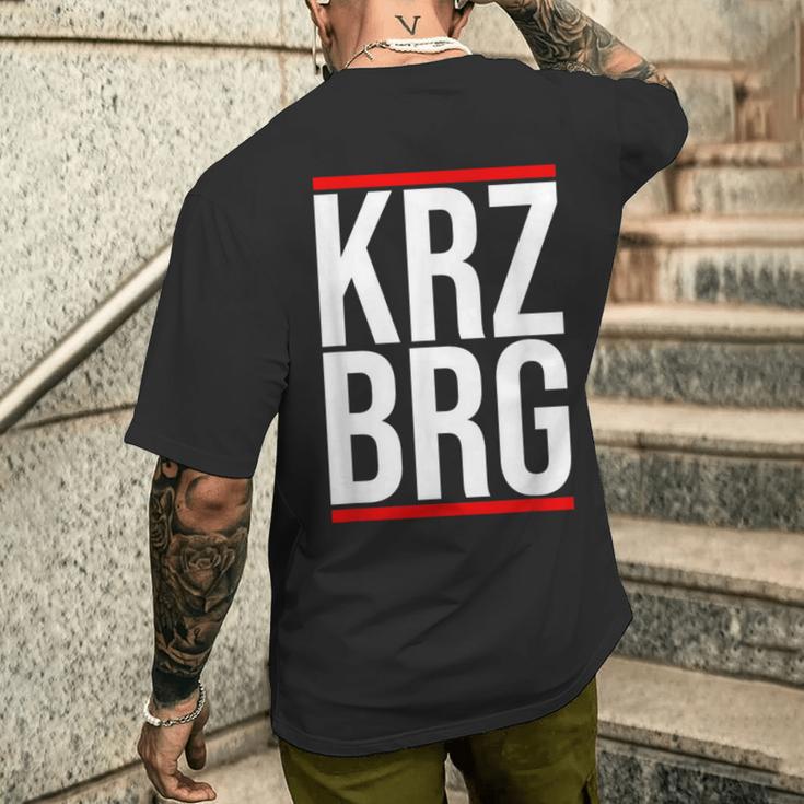 Berlin Kreuzberg Krzbrg T-Shirt mit Rückendruck Geschenke für Ihn