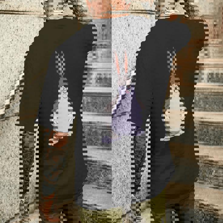 Big Chungus Meme T-shirt da uomo con stampa posteriore Regalos para él