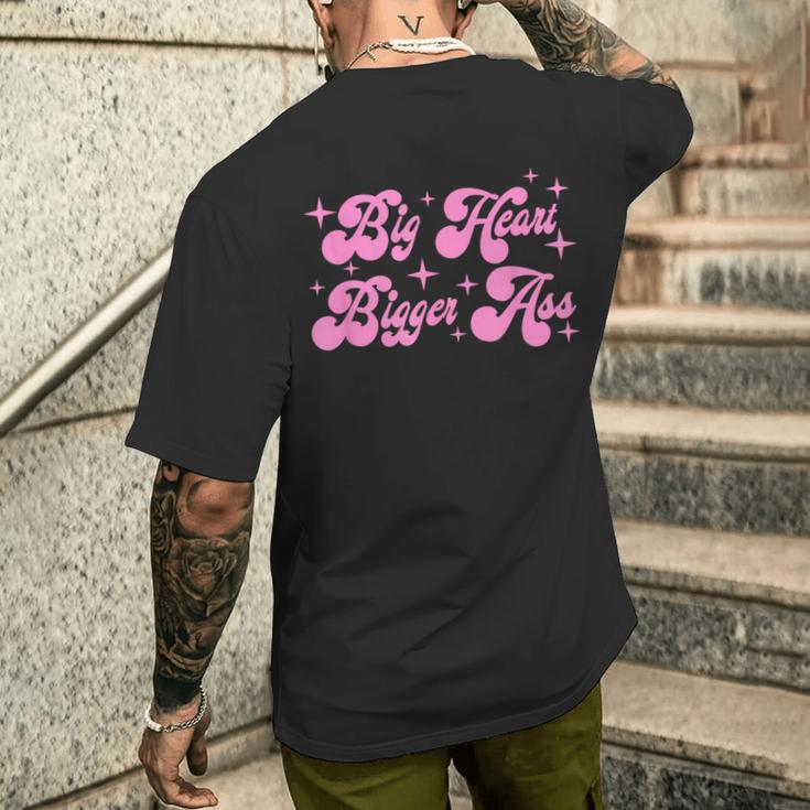 Big Heart Bigger Ass T-Shirt mit Rückendruck Geschenke für Ihn