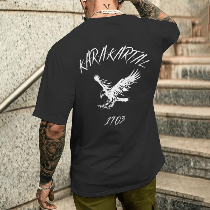 Bjk 1903 Karakartal Kartal Football T-Shirt mit Rückendruck Geschenke für Ihn