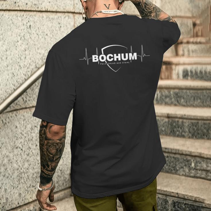 Bochum Pulsschlag Sl T-Shirt mit Rückendruck Geschenke für Ihn