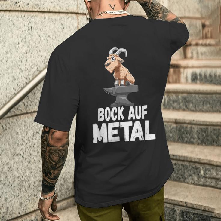 Bock Auf Metal T-Shirt mit Rückendruck Geschenke für Ihn