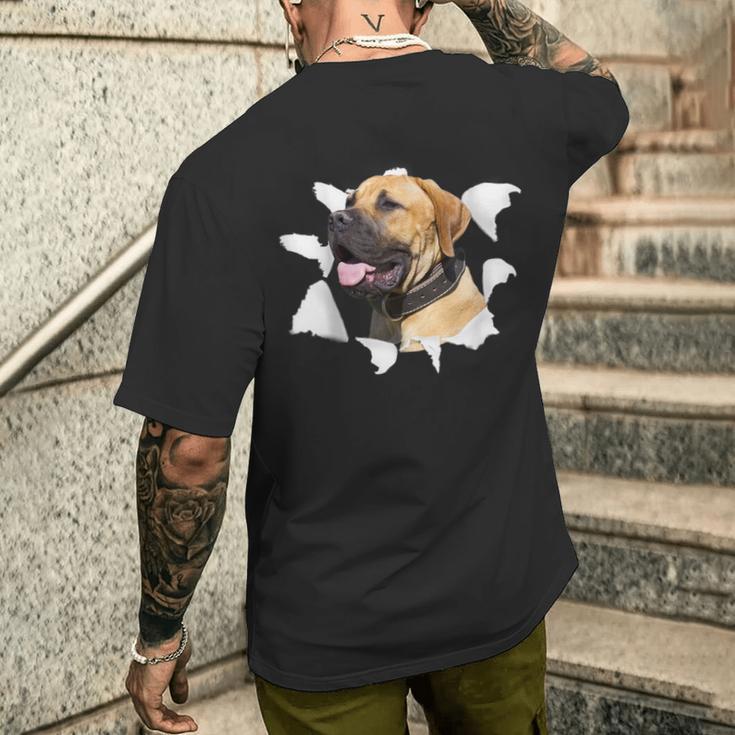 Boerboel Boerboel Dog T-Shirt mit Rückendruck Geschenke für Ihn