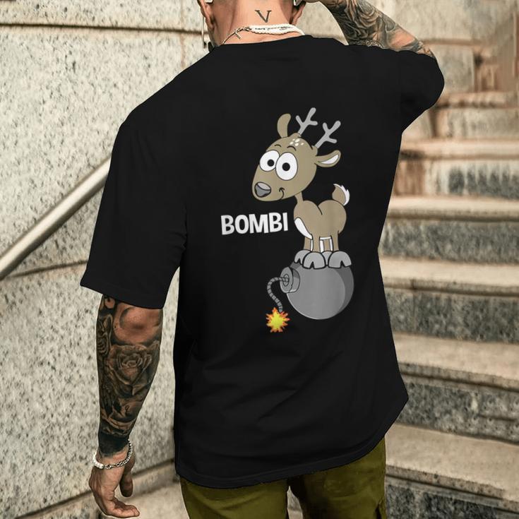 Bombi Deer T-Shirt mit Rückendruck Geschenke für Ihn