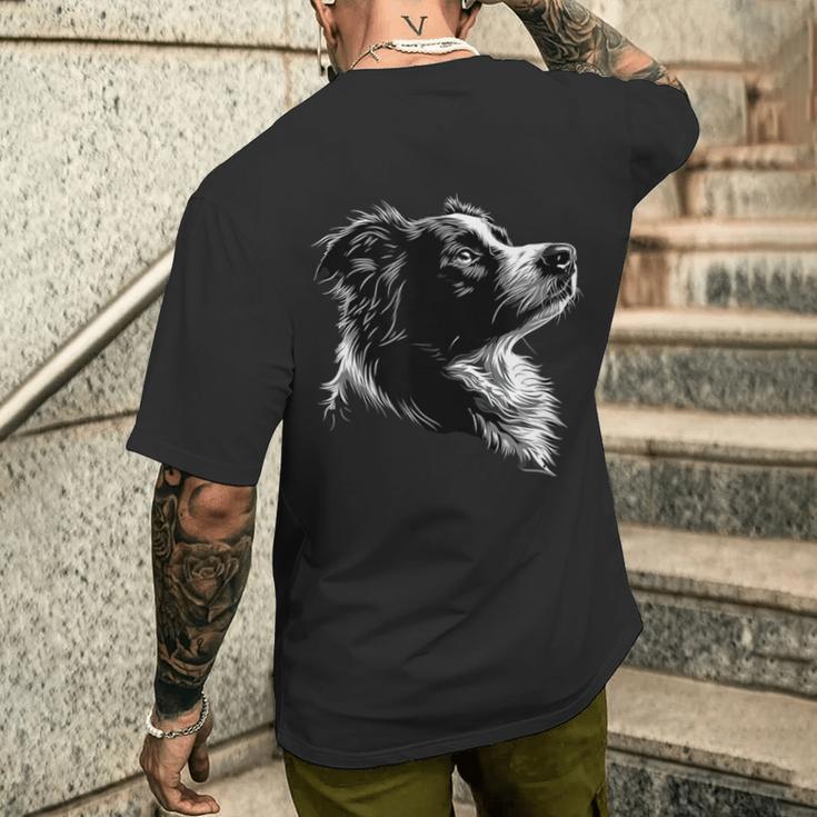 And Border Collie T-Shirt mit Rückendruck Geschenke für Ihn