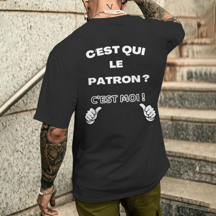 T-shirt Humoristique « Parce Que C’est Moi Le Chef » – Pour Les Patrons Qui Aiment Rigoler