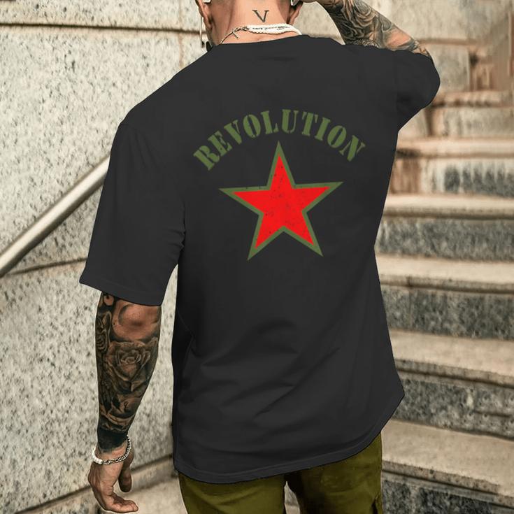 Che Guevara Rebel Cuban Guerrilla Revolution T-Shirt mit Rückendruck Geschenke für Ihn