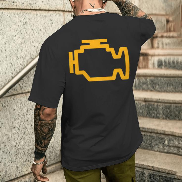 Check Engine T-Shirt mit Rückendruck Geschenke für Ihn