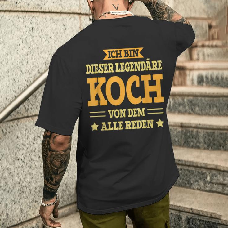 Chef Profes T-Shirt mit Rückendruck Geschenke für Ihn