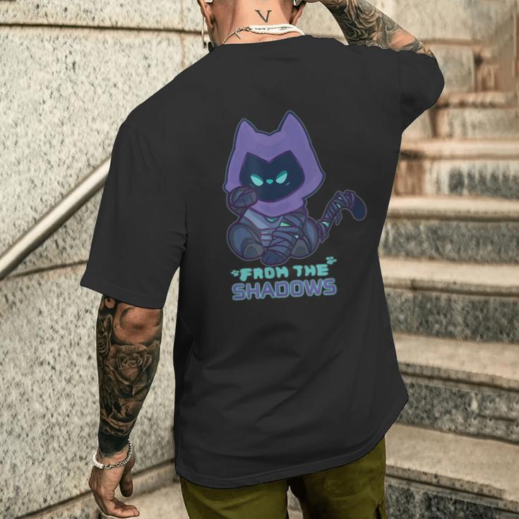 Chibi Omen Catalorant Gaming Cute T-Shirt mit Rückendruck Geschenke für Ihn