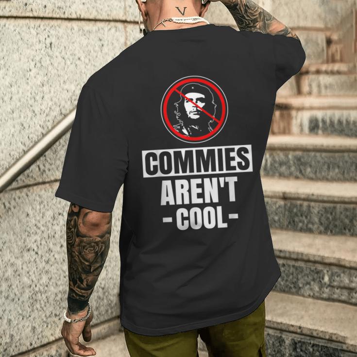 Commies Aren't Cool Anti-Communism S T-Shirt mit Rückendruck Geschenke für Ihn