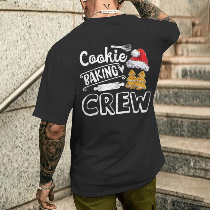 Cookie Baking Crew Weihnachten Gruppe Backen Kekse Plätzchen T-Shirt mit Rückendruck Geschenke für Ihn