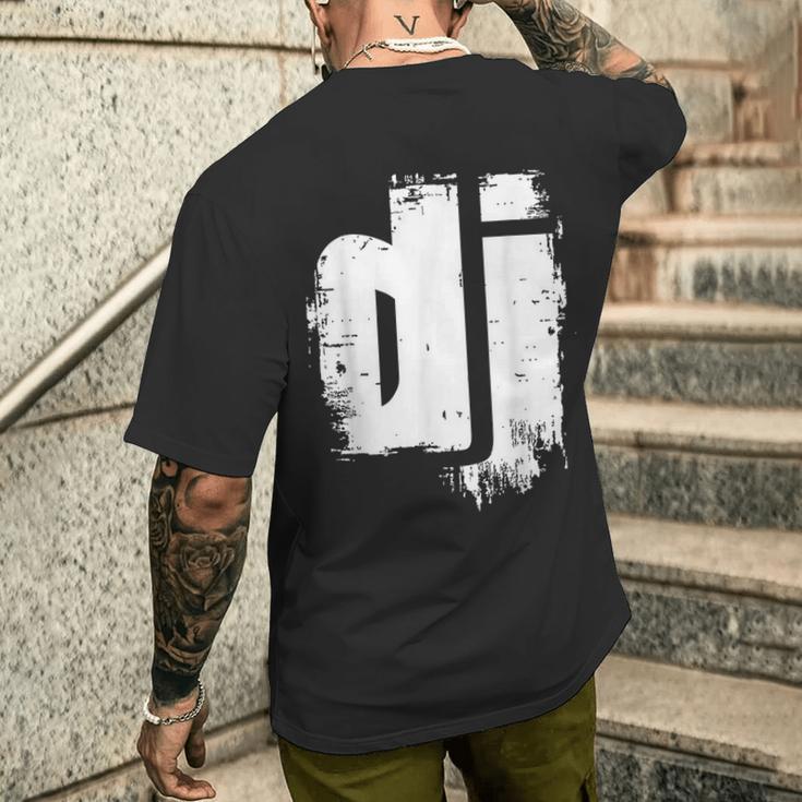 Cool Dj Grunge Music Du Bist Der Discjockey T-Shirt mit Rückendruck Geschenke für Ihn