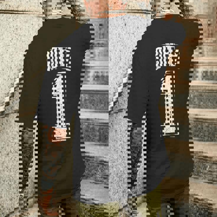 Cortez Sostenitore Numero 1 Del Più Grande Fan T-shirt da uomo con stampa posteriore Regalos para él