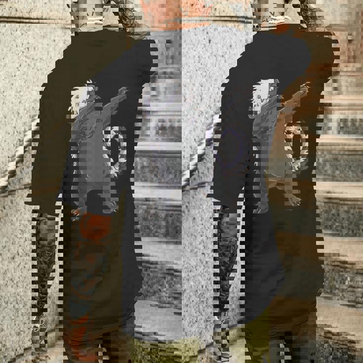 Dabbing Tasso Del Miele T-shirt da uomo con stampa posteriore Regalos para él