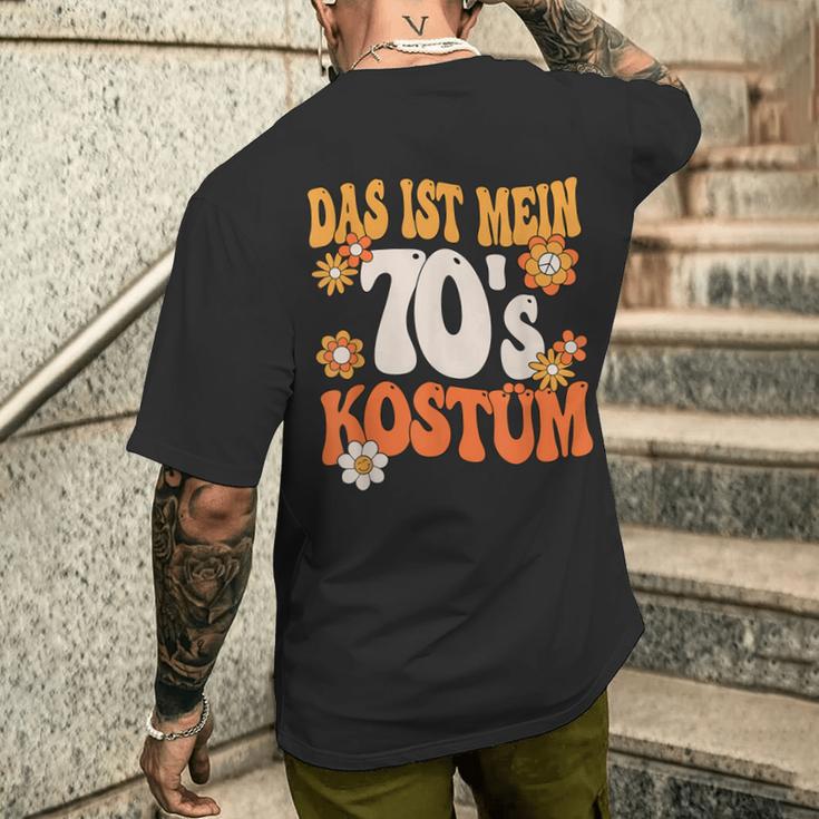 Das Ist Mein 70Er Kostüm 70S 70S Motto Party Outfit T-Shirt mit Rückendruck Geschenke für Ihn