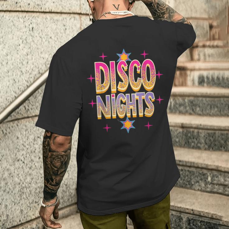 Dazzling Disco Träume T-Shirt mit Rückendruck Geschenke für Ihn