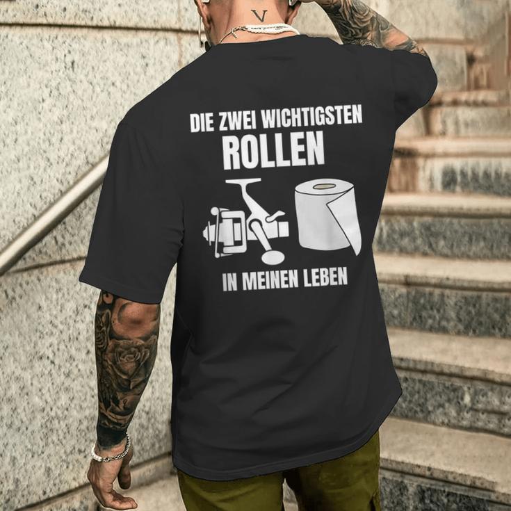 Die Zwei Wichtigsten Rollen In Meinen Leben T-Shirt mit Rückendruck Geschenke für Ihn