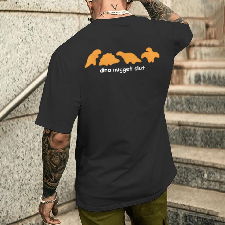 Dino Nugget T-Shirt mit Rückendruck Geschenke für Ihn