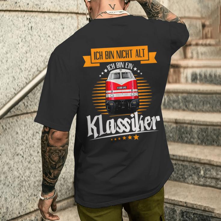 Dr180 Ich Bin Nicht Alt Ich Bin Ein Klassiker T-Shirt mit Rückendruck Geschenke für Ihn