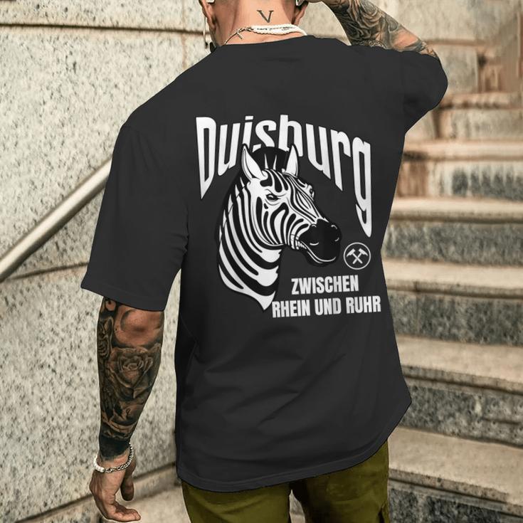 Duisburg Rhein Und Ruhr Duisburger T-Shirt mit Rückendruck Geschenke für Ihn