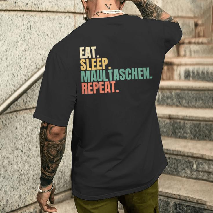 Eat Sleep Muzzle Repeat T-Shirt mit Rückendruck Geschenke für Ihn