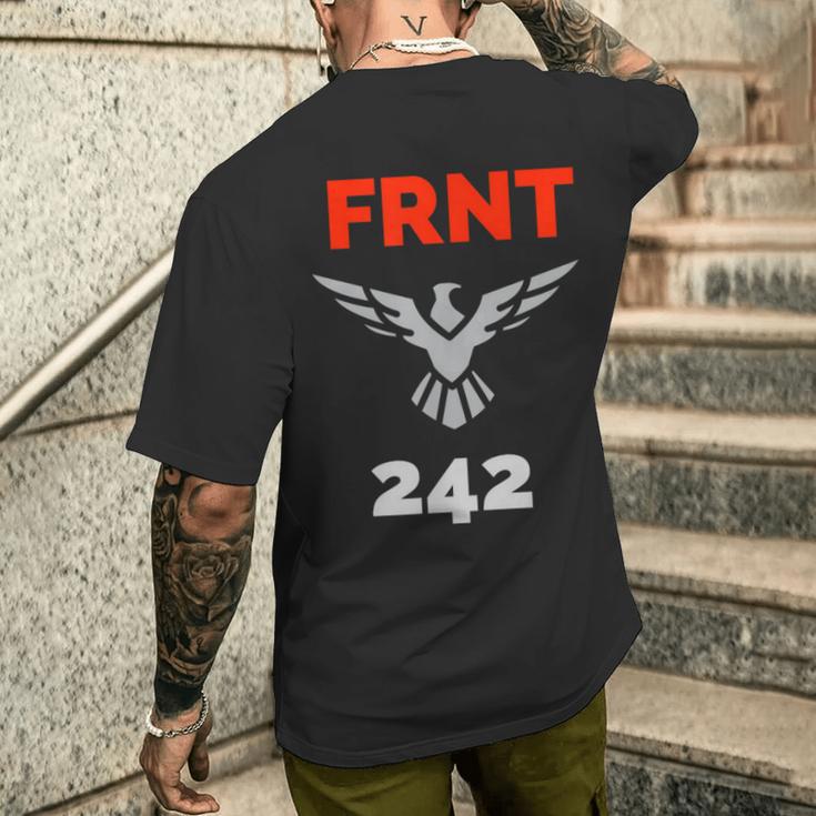 Ebm-Front Electronic Body Music Pro-Frnt-242 T-Shirt mit Rückendruck Geschenke für Ihn