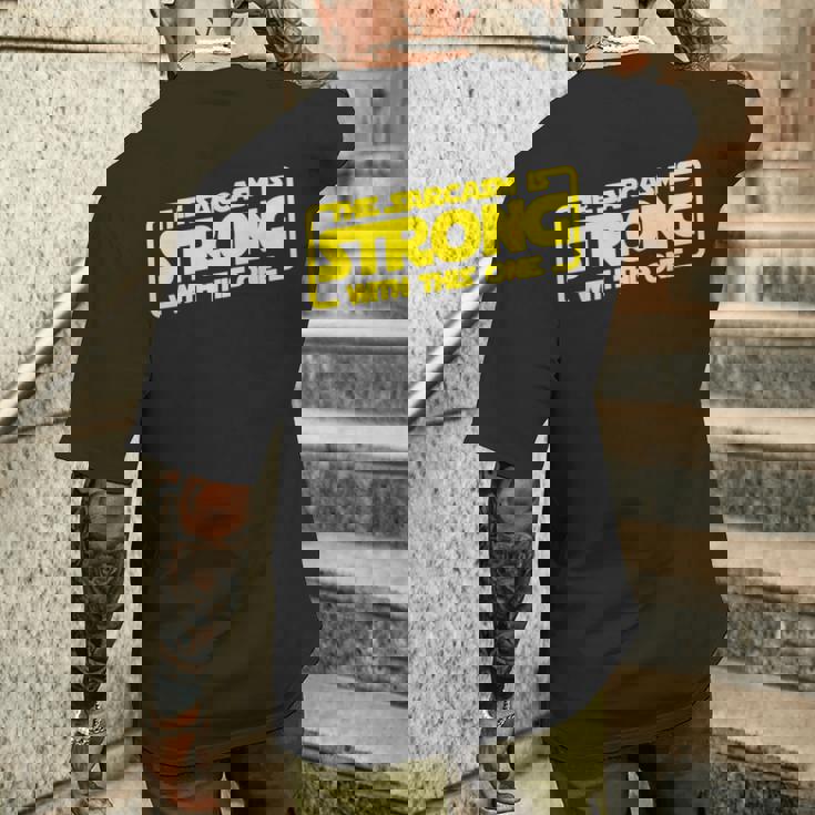 El Sarcasmo Es Fuerte Con Este Camiseta Hombre Estampado Espalda Regalos para él