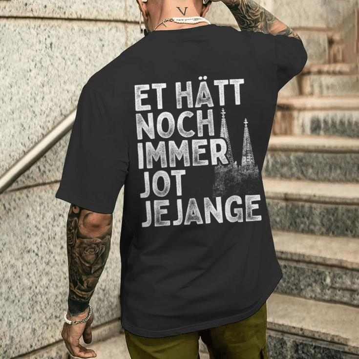 Et Hätt Noch Immer Jot Jejange Grundgesetz Carnival In Cologne T-Shirt mit Rückendruck Geschenke für Ihn