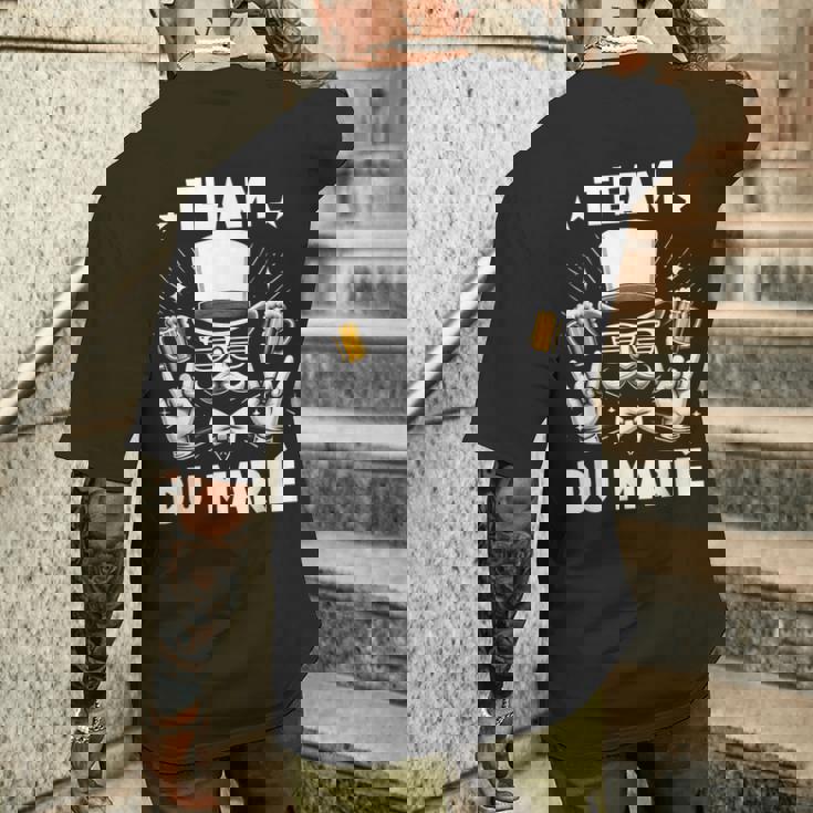 Evg Bière Humour Team Futur Marié Enterrementie De Garçon T-shirt imprimé au dos Cadeaux pour lui