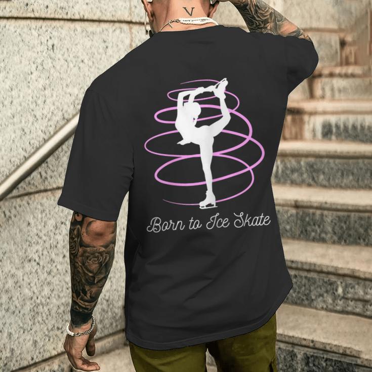 Figure Skater T-Shirt mit Rückendruck Geschenke für Ihn