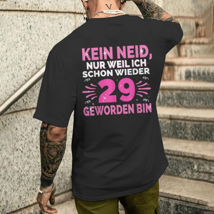 Birthday Schon Wieder 29Th Birthday T-Shirt mit Rückendruck Geschenke für Ihn