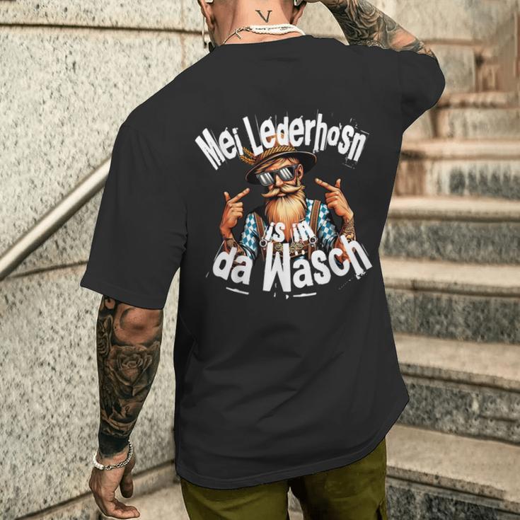 Saying Motif Mr Replacement Costume Lederhosen In Der Wäsche T-Shirt mit Rückendruck Geschenke für Ihn