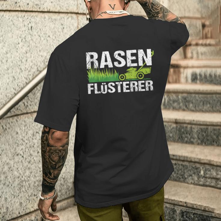 Gärtner Lawn Whisperer Garden Lawn Mower Place Keeper T-Shirt mit Rückendruck Geschenke für Ihn