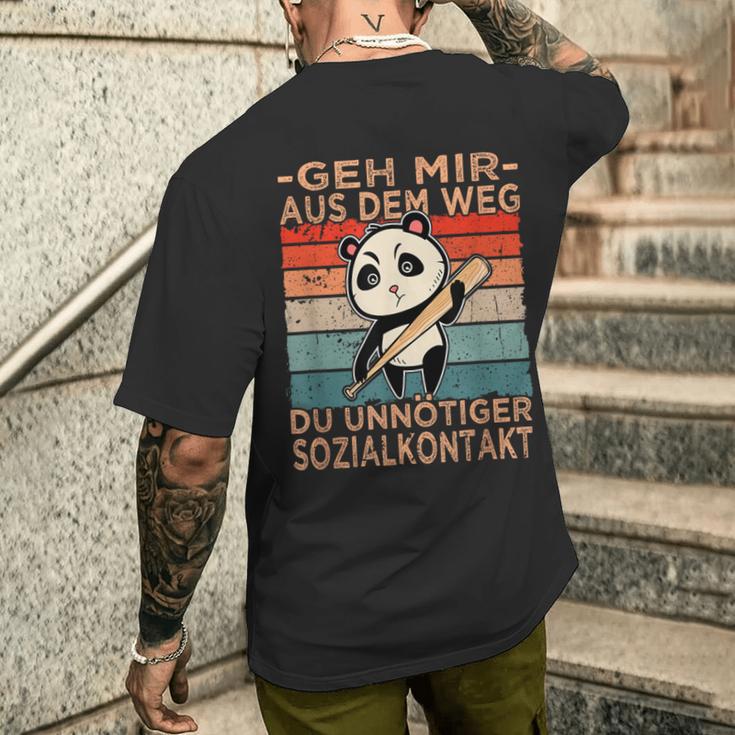 Geh Mir Aus Dem Weg Geh Mir S T-Shirt mit Rückendruck Geschenke für Ihn