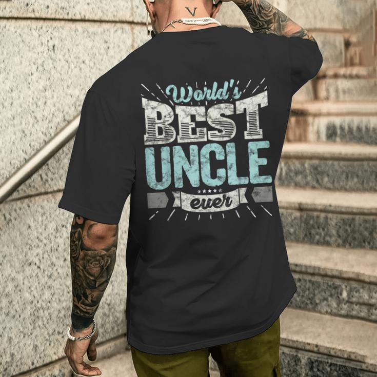 For Uncle T-Shirt mit Rückendruck Geschenke für Ihn