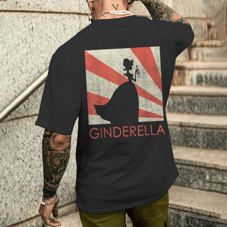 Ginderella Gin Jga Hen Party T-Shirt mit Rückendruck Geschenke für Ihn