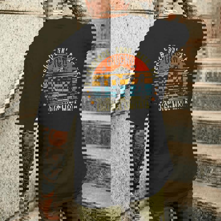 Giugno 1974 Anni 50 Compleanno Uomo Regalo Annata 1974 T-shirt da uomo con stampa posteriore Regalos para él