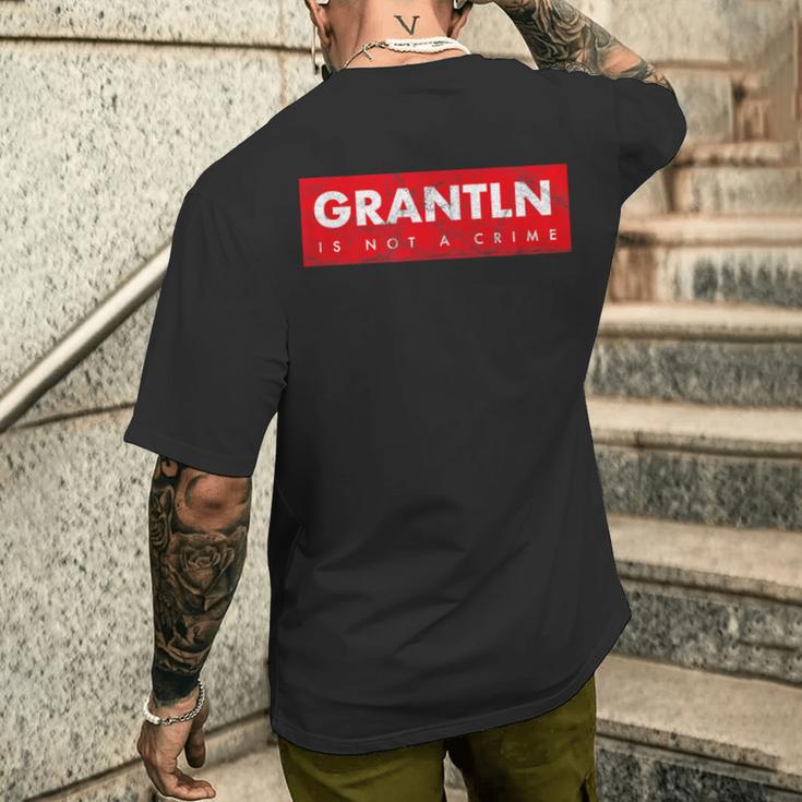 Grantln Bayern Bier Munich Bavaria Boarisch Servus Wiesn T-Shirt mit Rückendruck Geschenke für Ihn