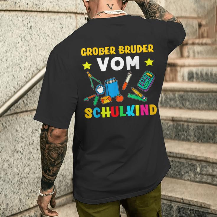 Großer Bruderom Schulkind 1St Class T-Shirt mit Rückendruck Geschenke für Ihn