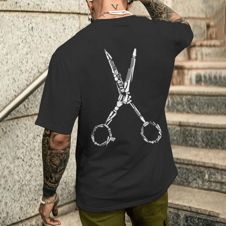 Hairdresser Salon Barber Hairstylist Hairdresser T-Shirt mit Rückendruck Geschenke für Ihn