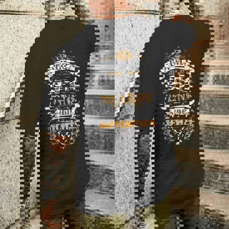 Camiseta Para Hombre Piezas Originales Envejecidas A La Perfección 1954 – Original Parts Aged To Perfection 1954 – Regalo Diseño Gráfico 70 Años Cumpleaños Aniversario Moda Año 1954 Azul Royal L