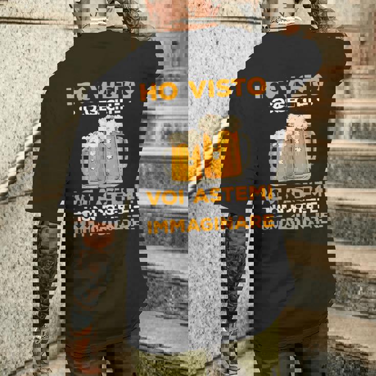 Hoisto Cose Cheoi Astemi Non Potete Immaginare T-shirt da uomo con stampa posteriore Regalos para él