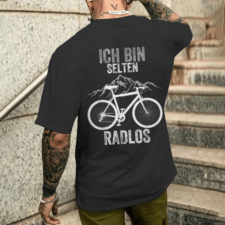 Ich Bin Rten Radlos I'm Rare Radlos T-Shirt mit Rückendruck Geschenke für Ihn