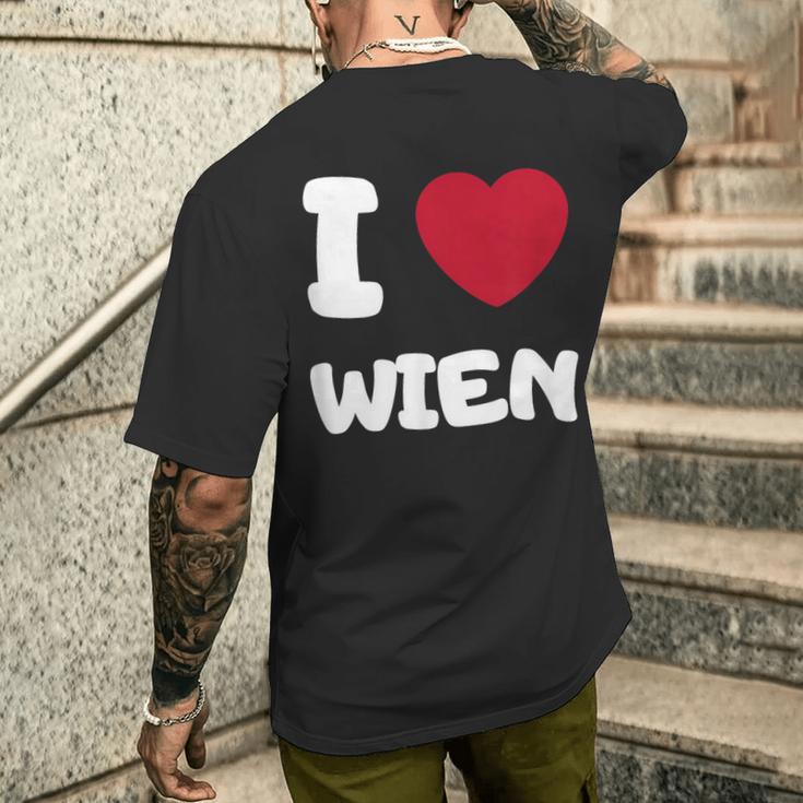 Ich Herz I Loveienna T-Shirt mit Rückendruck Geschenke für Ihn