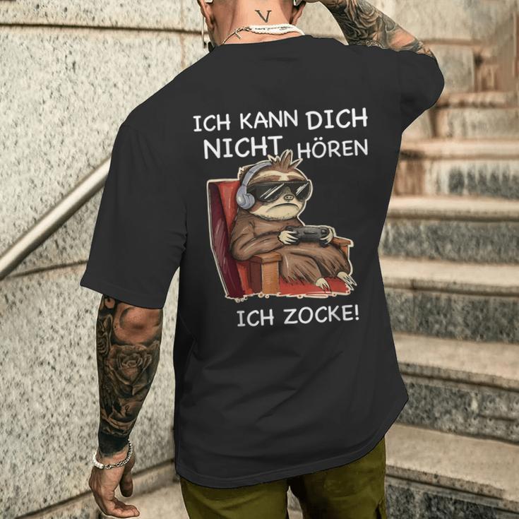 Ich Kann Dich Nicht Hören T-Shirt mit Rückendruck Geschenke für Ihn