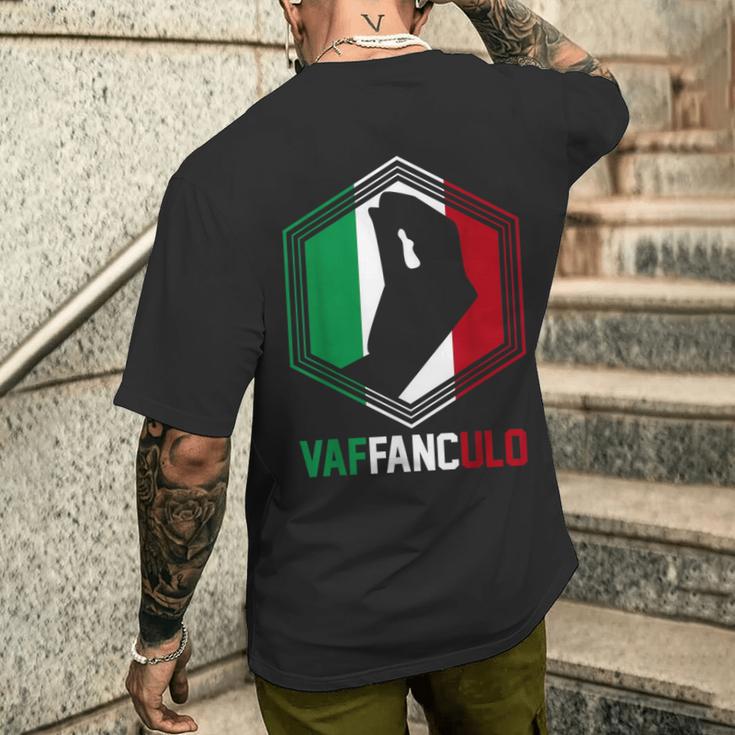 Italianaffanculo Italiano Italia Italian T-Shirt mit Rückendruck Geschenke für Ihn